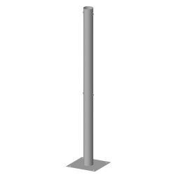 POTEAU ACIER GALVANISÉ