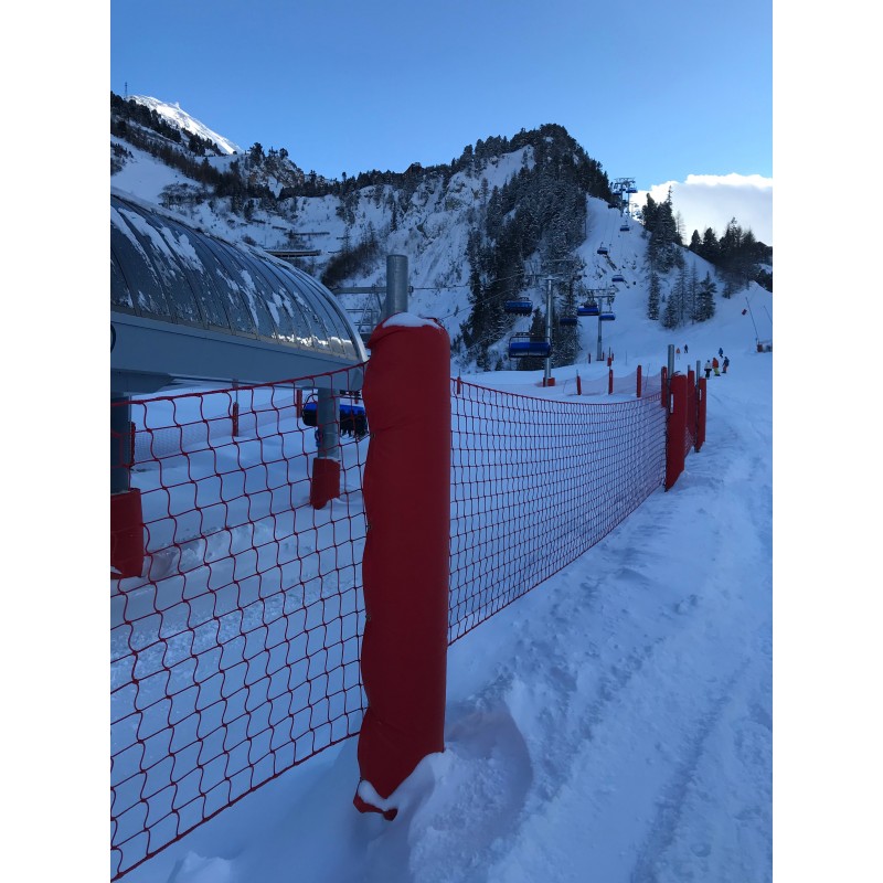 Matelas de protection demi-cylindrique NF S52-105