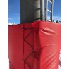 Matelas de protection pour pylône NF S52-105