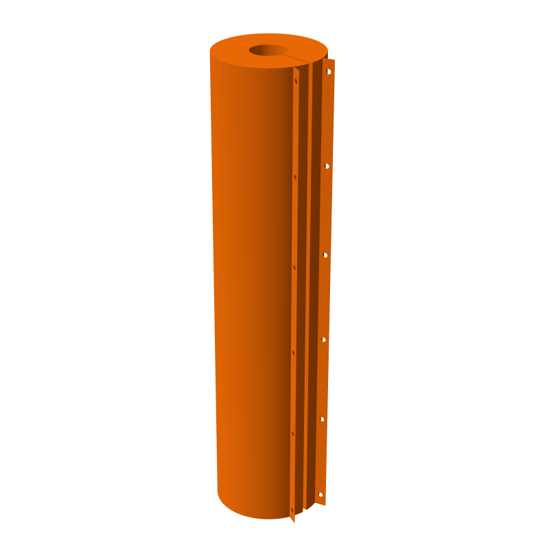 Matelas de protection cylindrique NF S52-105